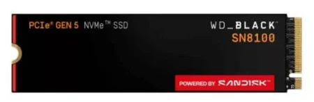 U. Estado Solido SSD M.2 1Tb Wd Sn8100/PCI-E 5.0/NVMe/Wds100T1X0M-00Cmt0