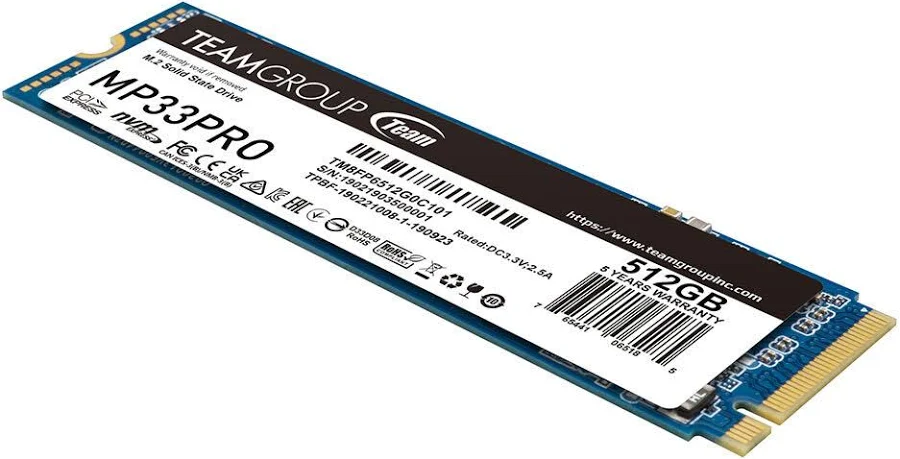 U. ESTADO SOLIDO SSD M.2 500GB TEAMGROUP TM8FPK500G0C101 MP44L NVME, PCI EXPRESS 4.0