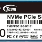 U. Estado Solido SSD M.2 500Gb Teamgroup Tm8Fpk500G0C101 Mp44L NVMe, PCI Express 4.0