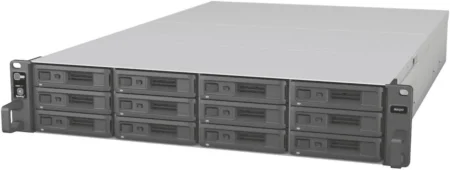 Unidad De Expansion De 12 Bahias Synology Rx-1217Rp Para Uso En Rack/Doble Fuente De Poder