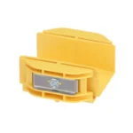 Union Recta Cople Para Canaleta Panduit Fbc2X2Lyl Fiberrunner 2X2, Color Amarillo