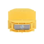 Union Recta Cople Para Canaleta Panduit Fbc2X2Lyl Fiberrunner 2X2, Color Amarillo