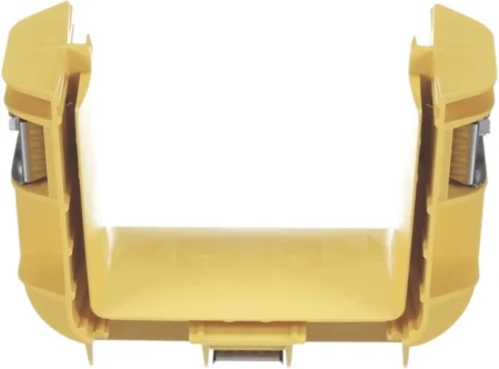 Union Recta (Cople) Para Canaleta Fiberrunner Panduit Frbc4X4Lyl/4X4/Color Amarillo