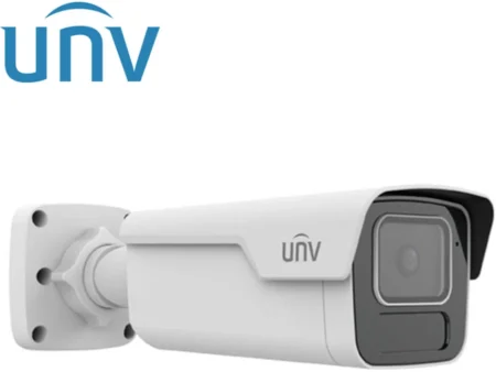 Camara IP Bullet Unv (Uniview) Lighthunter 5Mpx/Lente2.8Mm/IP67/Ir 40M/Microfono Integrado/Conteo De Personas/Deteccion De Rostro/Ipc2125Sb-Adf28Km-I0
