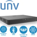 Nvr 16 Canales Unv Nvr302-16B-P16-Iq 12Mpx/16 Puertos PoE/Ultra 265/H.265/H.264/Ia/Analiticas/2Hdd-Hasta-10Tb/Serie Easy