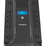 No Break Forza Ht-650Lcd, 650Va(390W), 12 Contactos Nema 5-15R, USB, 120V, Color Negro