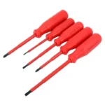 Juego De 5 Destornilladores Urrea 9700C 1000V/Punta De Plana Y Phillips/Rojos