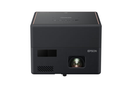 VIDEOPROYECTOR EPSON EPIQVISION EF12/ PORTATIL/3LCD/1000 LUMENES/FHD 1920 X 1080/INALAMBRICO, NEGRO, V11HA14020