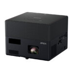 VIDEOPROYECTOR EPSON EPIQVISION EF12/ PORTATIL/3LCD/1000 LUMENES/FHD 1920 X 1080/INALAMBRICO, NEGRO, V11HA14020
