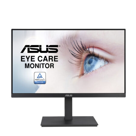 Monitor 27″ ASUS Va27Eqsb LED/Pantalla Plana/Panel IPS/VGA/HDMI/DP/USB 3.2/USB-A/Color Negro