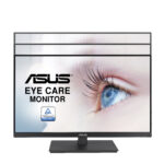 Monitor 27" ASUS Va27Eqsb LED/Pantalla Plana/Panel IPS/VGA/HDMI/DP/USB 3.2/USB-A/Color Negro
