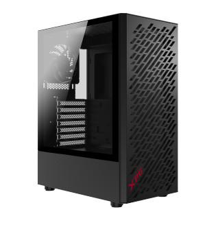 Gabinete Adata Xpg Valorairmt-Bkcww Con Ventana/Midi-Tower ATX/Mini-Itx/Micro-ATX/USB 3.2/Sin Fuente/4 Ventiladores/Negro