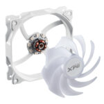 Ventilador Xpg Vento 120, 1X120Mm, Vento120Argb-Whcww, Argb LED, 1200Rpm, Color Blanco