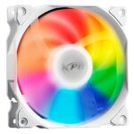 Ventilador Xpg Vento 120, 1X120Mm, Vento120Argb-Whcww, Argb LED, 1200Rpm, Color Blanco