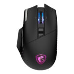 MOUSE INALAMBRICO/GAMER MSI WIRELESS/MAX 26000DPI/15 BOTONES PROGRAMABLES/RGB/COLOR NEGRO/VERSA PRO W