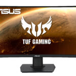 MONITOR 23.6" ASUS GAMER LED/CURVO/FREESYNC/FULL HD/165HZ/1MS/HDMI/VESA/NEGRO, VG24VQE