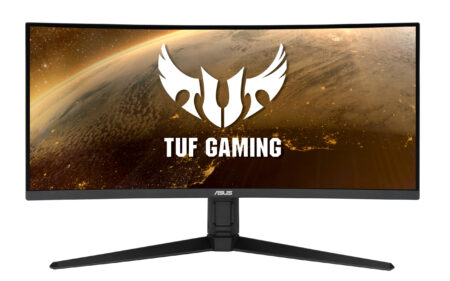 Monitor 34″ ASUS Vg34Vql1B Gamer Curvo/Quad HD/Ultra Wide/Freesync/165Hz/HDMI/Bocinas Integradas (2 X 4W)/Negro, 90Lm06F0-B01170