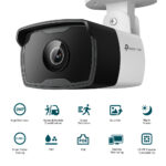 Camara Bala IP Tp-Link Vigi C320I(2.8Mm) 2Mpx/2.8Mm/Para Exterior/IP67/Vision Nocturna/Conexion PoE/Clasificacion Personas Y Vehiculos