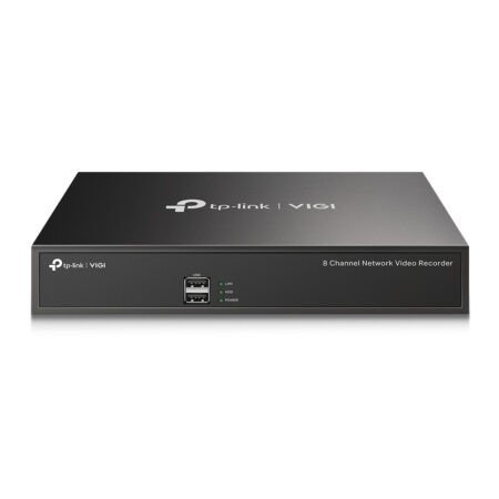 Nvr 8 Canales PoE Tp-Link Vigi Nvr1008H/16Mp/113W/H.265/10Tb/HDMI/4K/VGA