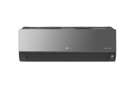 Aire Acondicionado Minisplit LG Vr122Hd Inverter/12.000 Btus/1 Tonelada/220V/WiFi/Acabado Tipo Espejo/Negro