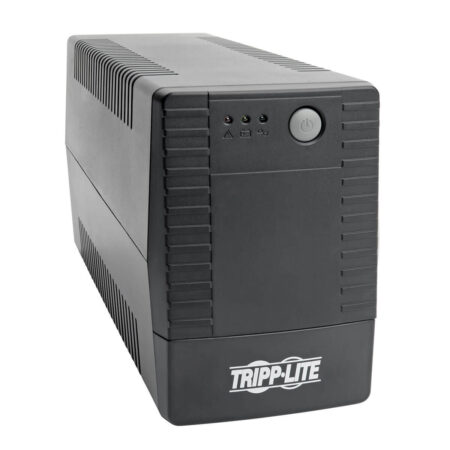 UPS Interactivo Vs450T 450Va/240W Con 4 Tomac Tripp-Lite Vs450T, 450 VA, 240 W, Negro, Hogar Y Oficina