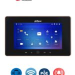 Monitor Para Video Vigilancia 7" Dahua Vth5221D-S2 IP/Touch/WiFi Y Ethernet/PoE 802.3Af/MicroSD/Hasta 32 Camaras IP/Hasta 20 Frentes De Calle