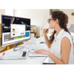 MONITOR LED VIEWSONIC 24" VX2476-SMHD, RESOLUCION 1920X1080