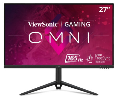 MONITOR 27″ VIEWSONIC VX2728J OMNI GAMING/LED/IPS/FULL HD/HDMI/DP/ALTAVOCES INTEGRADOS/COLOR NEGRO