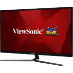 Monitor 32" Viewsonic Vx3211-2K-Mhd LED/Pantalla Plana/IPS/QHD/HDMI/DP/VGA/Color Negro