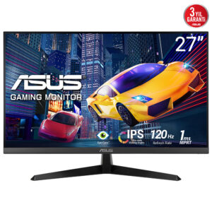 MONITOR 27" ASUS VY279HGR LED/GAMER/PANEL IPS/120HZ/1MS/HDMI/VGA