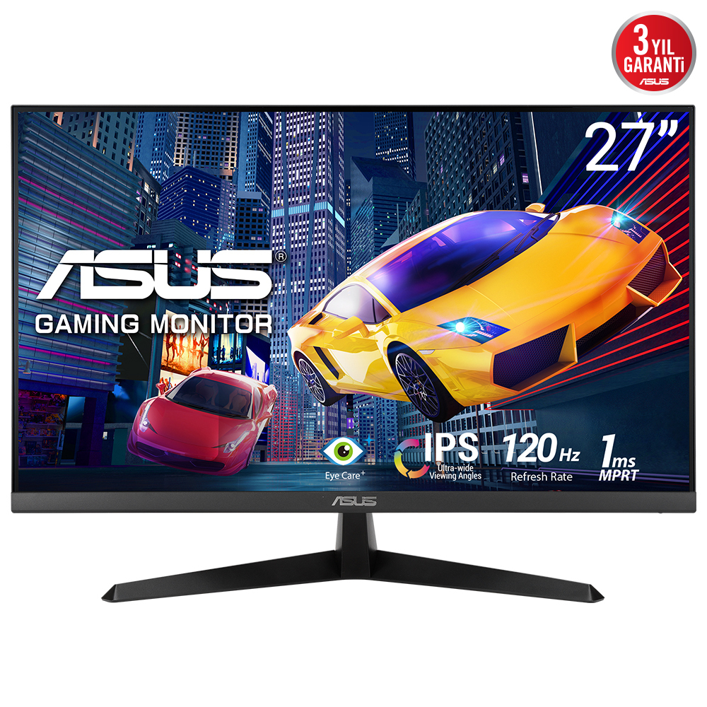 Monitor 27" Asus Vy279hgr Led/gamer/panel Ips/120hz/1ms/hdmi/vga