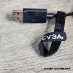 Organizador De Cables Evga De Velcro (2Pz) Negro, K00K-00-000004