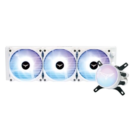ENFRIAMIENTO LIQUIDO P/CPU TEAMGROUP TB130602 SIREN GD360E/3X120MM/600-2200RPM/COLOR BLANCO