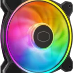 KIT DE 3 VENTILADORES COOLER MASTER MASTERFAN MF120 HALO 2 ARGB/27DBA/3X120MM/0-2050 RPM ± 5%, 51.88 CFM/CONNECTOR 4-PIN (PWM)/NEGRO/MFL-B2DN-213P2-R2