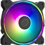 Kit De 3 Ventiladores Cooler Master Masterfan Mf120 Halo 2 Argb/27Dba/3X120Mm/0-2050 Rpm ± 5%, 51.88 Cfm/Connector 4-Pin (Pwm)/Negro/Mfl-B2Dn-213P2-R2