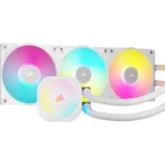 Enfriamiento Liquido Corsair Icue Link Titan 360 Rx/Rgb/360Mm/Hasta 2100Rpm/Lga 1700,1851,Am5/Color Blanco, Cw-9061021-Ww