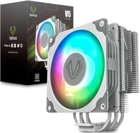 DISIPADOR CPU VETROO DARKSTORM VT-CPU-RGB-M2/RGB/120MM