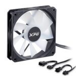 VENTILADOR XPG VENTOR120ARGBPWM-BKCWW VENTO R 120/1X120MM/ARGB/1850RPM/NEGRO