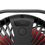 Mini Ventilador De Escritorio Steren Fan-120, Inalambrico Recargable