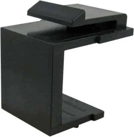 Paquete C/100 Piezas Inserto Keystone Vc Color Negro, 037-328Bk