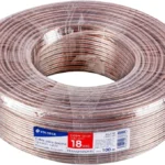 CABLE PARA BOCINA 18 AWG CABO-18P 100 M/2.6 MM/HILOS 27/FORRO DE PVC