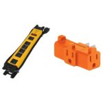 BARRA MULTICONTACTO USO INDUSTRIAL VOLTECK MUL-612X 6 ENTRADAS/LUZ INDICADORA/1,200 JOULS/90CM CABLE/COLOR AMARILLO