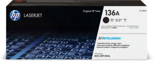 CARTUCHO DE TONER HP LASERJET 136A NEGRO ORIGINAL, 1150 PAGINAS, W1360A