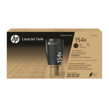 Kit Recarga Toner HP Laserjet 154X Negro Original, 5000 Paginas, W1540X