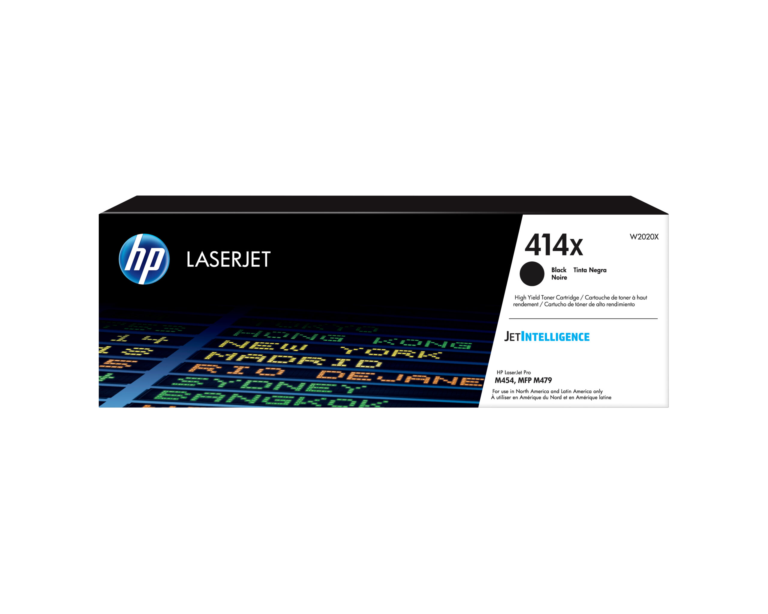 TONER HP 414X NEGRO ORIGINAL LASERJET ALTO RENDIMIENTO, W2020X