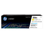 TONER HP LASERJET 206X AMARILLO 2450 PAGINAS, W2112X