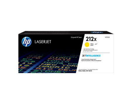 Toner HP W2122X Laserjet 212X, Amarillo Original, 10.000 Paginas