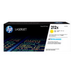 Toner HP W2122X Laserjet 212X, Amarillo Original, 10.000 Paginas