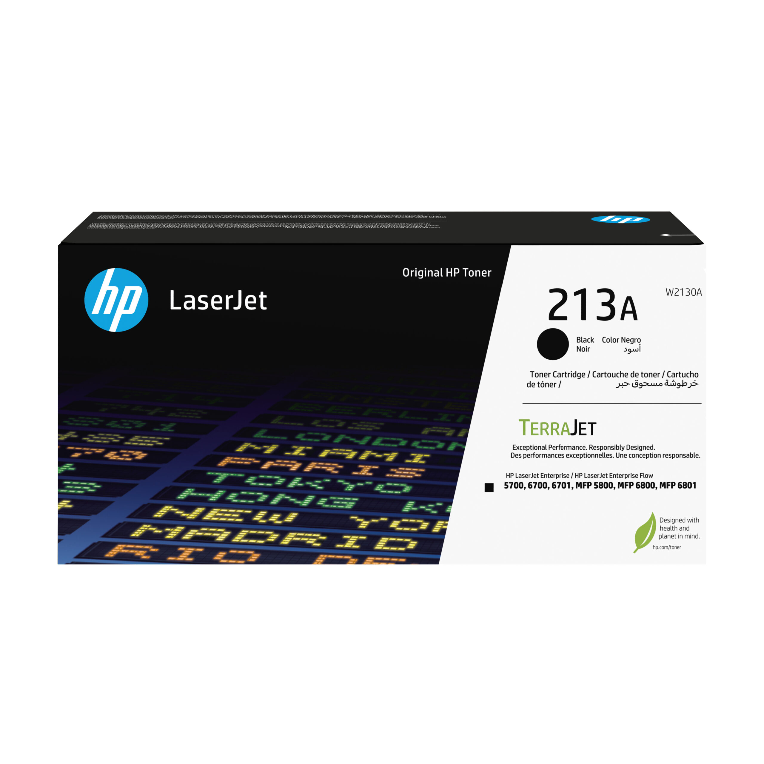 TONER HP W2130A 213A NEGRO, LASER RENDIMIENTO, 3500 PAGINAS