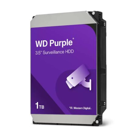 D. Duro 1Tb Wd Purple 3.5″ SATA/5400Rpm/64Mb Cache Wd11Purz Para Cctv